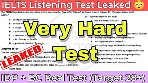 very hard listening test|ielts listening practice test 2024.